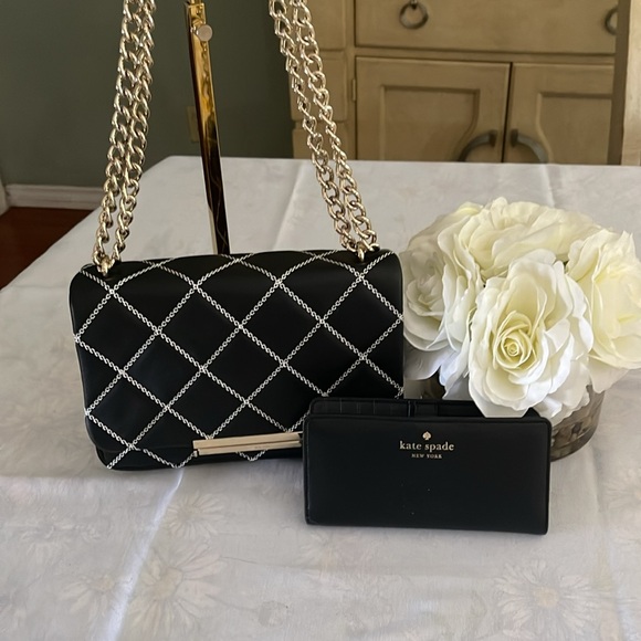 kate spade Handbags - Kate Spade NY ♠️EMERSON PLACE LAWREN SHOULDER BAG and Wallet SET